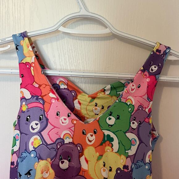 AriTutu's Care Bears Hot Pink Tulle Care Bears Sweetheart Neck Snap Crotch Sz 10 - Picture 2 of 7